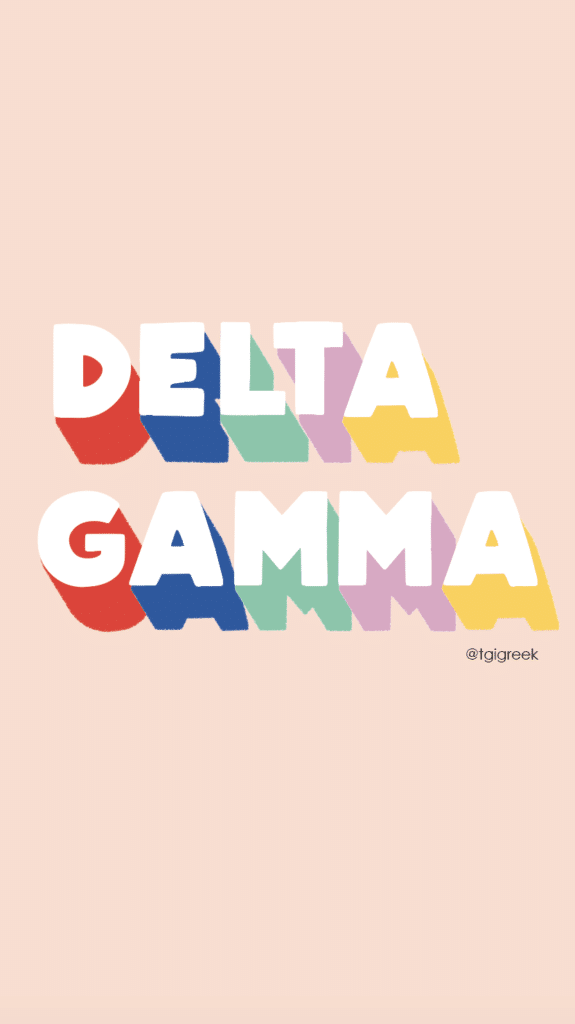 Delta Gamma - Color Blocks - TGI Greek