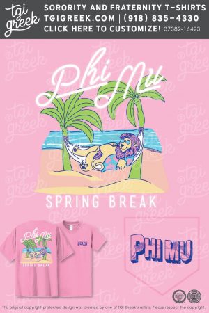 Phi Mu – ATU Spring Break Shirt
