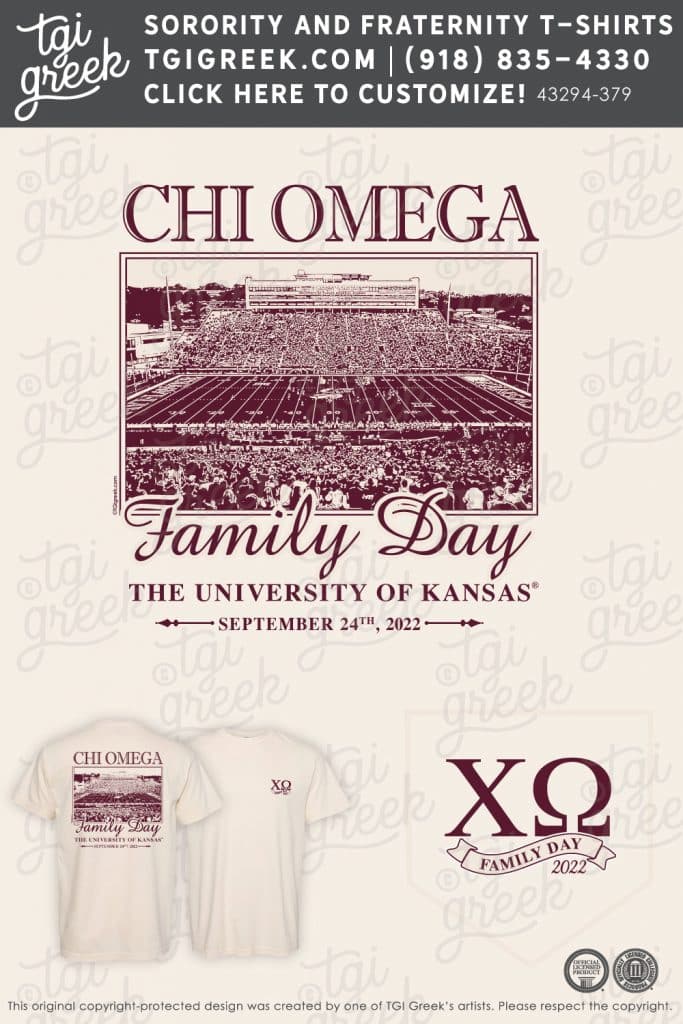 Chi Omega KU Family Day TGI Greek