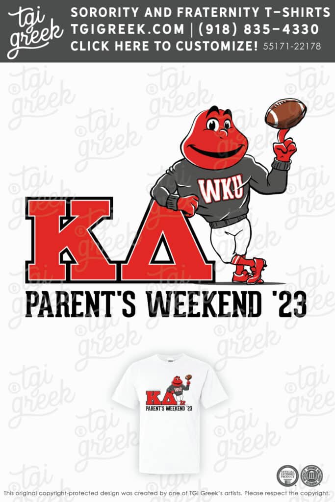 Kappa Delta WKU Parents Weekend TGI Greek